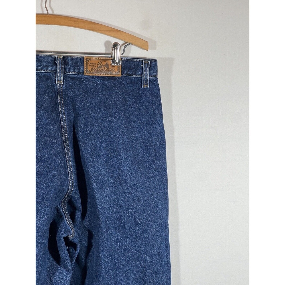 Rocky Mountain Clothing Co Jeans Mens 33x37 Tall Blue Medium Wash Denim - Picture 15 of 16